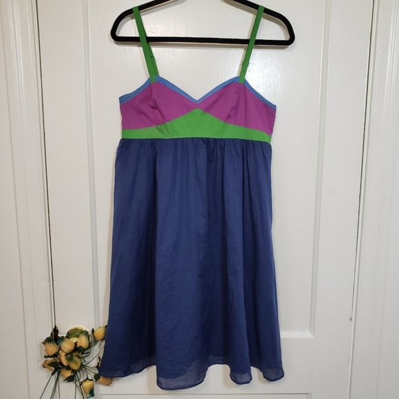 Tara Jarmon Dresses & Skirts - Tara Jarmon cotton halter dress Size 9 Juniors